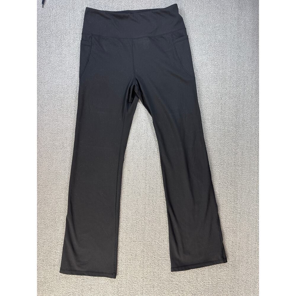 Absolutely Fit Yoga Pants Leggings Active Athleisure Pilates Lounge‎ Black XL